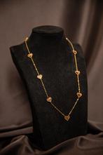 Ketting, Verzenden, Nieuw, Bruin, Goud