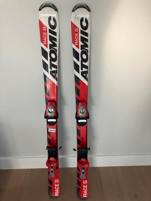 Atomic race 6 120cm, Sport en Fitness, Skiën en Langlaufen, Gebruikt, Ski's, Atomic, 100 tot 140 cm, Ophalen