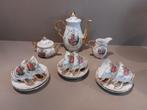 Koffie servies 6 couverts Versailles, Antiek en Kunst, Antiek | Servies compleet, Ophalen of Verzenden