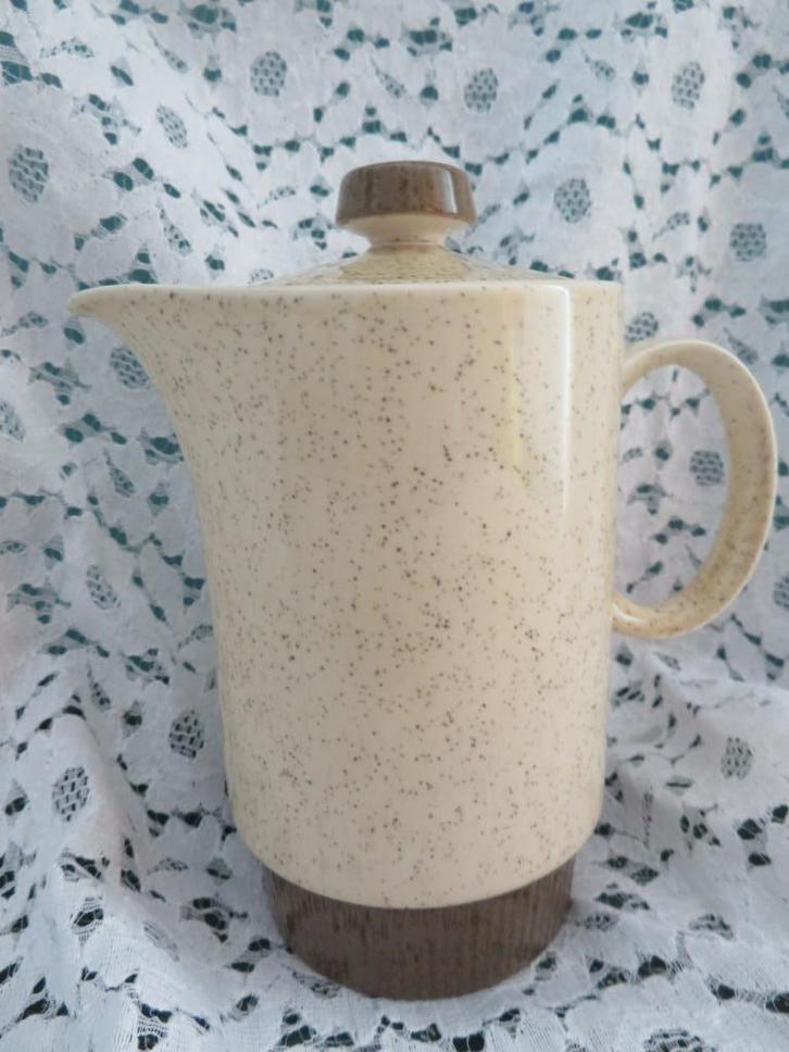 Vintage thee-koffiepot/melkkan - Poole Pottery, Huis en Inrichting, Keuken | Servies, Gebruikt, Overige typen, Overige stijlen