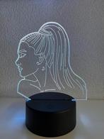 Ariana Grande 3D led touch lamp, Verzamelen, Ophalen of Verzenden, Zo goed als nieuw, Gebruiksvoorwerp