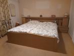 Tweepersoonsbed met ombouw+ kastjes. Gratis excl. matrassen., Ophalen, Gebruikt, Tweepersoons, 180 cm