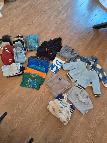Kledingpakket jongens maat 86 tm 104 heel goed beschikbaar voor biedingen