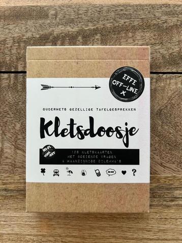 Kletsdoosje – Effe Offline (NL) beschikbaar voor biedingen