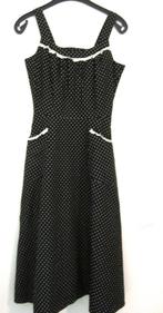 VINTAGE POLKA DOT JURK MAAT 36, Kleding | Dames, Ophalen, Zo goed als nieuw, Maat 36 (S), Onder de knie