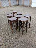 8 Thonet barkrukken, Huis en Inrichting, Barkrukken, 2 krukken, Ophalen, Gebruikt, 60 tot 90 cm