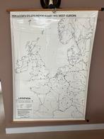 Staatkundige kaart West-Europa, Ophalen of Verzenden, Aardrijkskunde