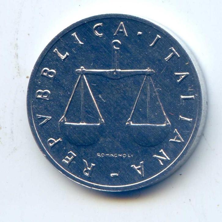 Italië 1 Lire 1986 FDC(-)  Alleen in Sets, Postzegels en Munten, Munten | Europa | Niet-Euromunten, Italië, Verzenden