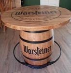 WARSTEINER wijnvat statafel met massief eiken blad, Verzamelen, Biermerken, Ophalen of Verzenden, Nieuw, Overige typen, Overige merken