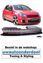Embleemloze Sport Grill Hoogglans Zwart Geschikt voor Golf 6, Auto diversen, Tuning en Styling, Verzenden, Automotive Parts, A.parts@hotmail.nl