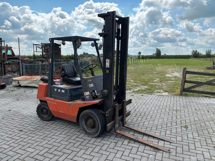 Yam Toyota Fd25 heftruck diesel, Zakelijke goederen, Machines en Bouw | Kranen en Graafmachines, Overige typen, Ophalen