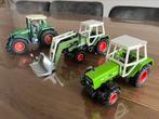 Trio Fendt trekkers 716 308 309 Siku, Hobby en Vrije tijd, Modelauto's | 1:32, Ophalen of Verzenden, Zo goed als nieuw, Tractor of Landbouw