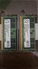 16gb + 16gb DDR5 SODIMM, 32 GB, Ophalen of Verzenden, Zo goed als nieuw, DDR5