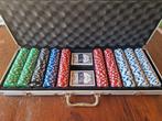 Grote pokerset in koffer, Hobby en Vrije tijd, Gezelschapsspellen | Kaartspellen, Vijf spelers of meer, Ophalen of Verzenden, Gebruikt