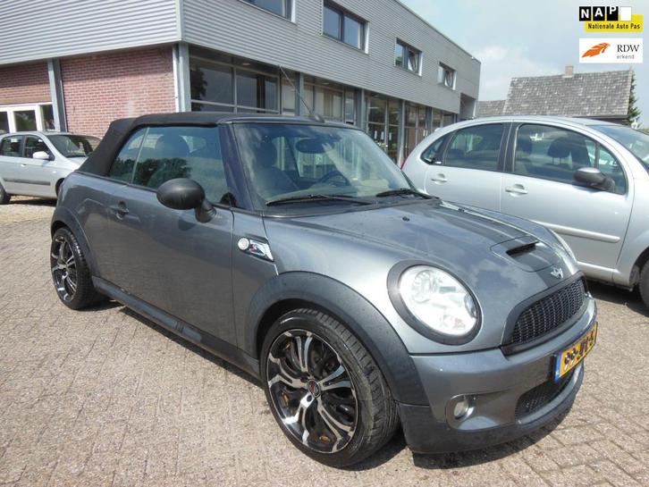 Mini Cabrio 1.6 Cooper S 2009 € 4.950.- Luxe 1 Jr. Apk, Auto's, Mini, Bedrijf, Te koop, Cabrio, ABS, Airbags, Airconditioning