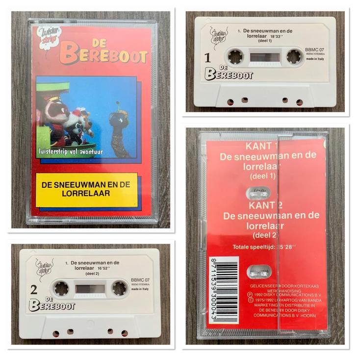 De BereBoot: De SneewMan & LorreLaar, Verzamelen, Film en Tv, Ophalen of Verzenden