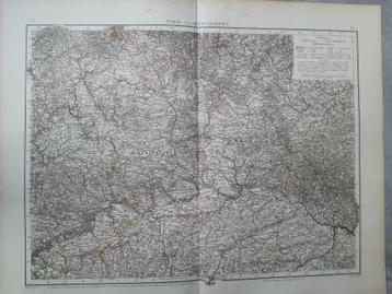 55-56/ Noord en Midden Bayern Beijeren Duitsland litho 1899 beschikbaar voor biedingen
