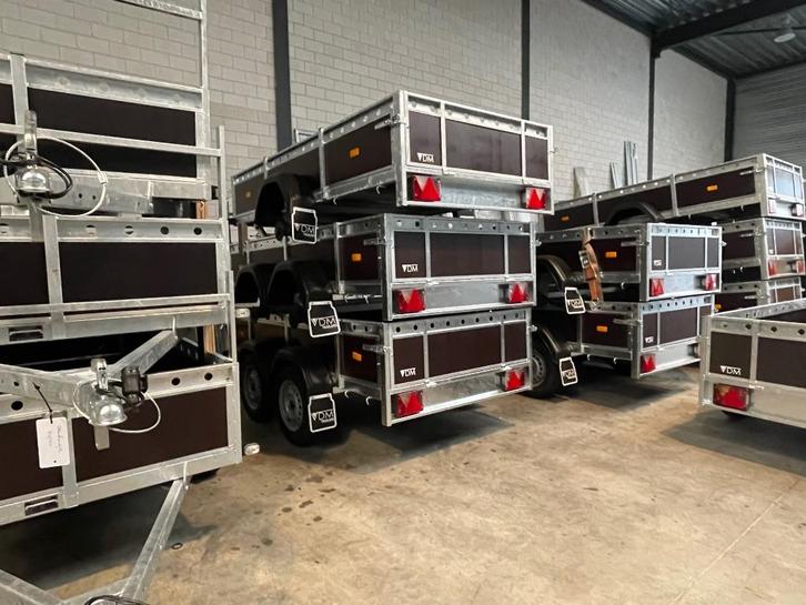 Vele modellen direct !  Gratis OPTIE pakket - Aanhanger, Auto diversen, Aanhangers en Bagagewagens, Nieuw, Ophalen of Verzenden