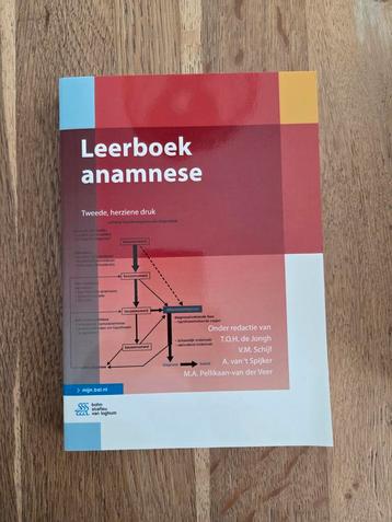 T.O.H. de Jongh - Leerboek anamnese beschikbaar voor biedingen
