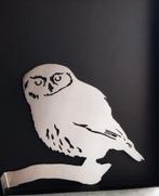 rvs uil, Tuin en Terras, Ophalen of Verzenden, Zo goed als nieuw