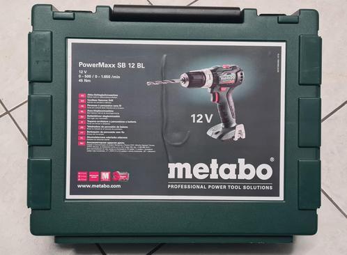 Metabo PowerMaxx SB 12 BL - Accu Klopboormachine (12V), Doe-het-zelf en Verbouw, Gereedschap | Boormachines, Zo goed als nieuw