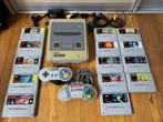 Goedwerkende Super Nintendo met 14 games en controllers, Spelcomputers en Games, Spelcomputers | Nintendo Super NES, Ophalen of Verzenden