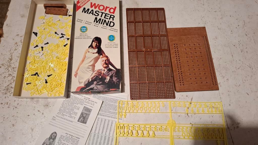 Word mastermind, Een of twee spelers, Ophalen of Verzenden, Gebruikt, Invicta