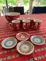 Pip Servies Set: 5 Mokken, 4 Schotels, 1 Schaal - Perfecte S, Ophalen of Verzenden