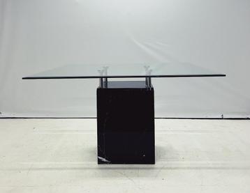 Vintage Eettafel Marmer Glas beschikbaar voor biedingen