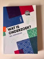 Wat is onderzoek? - Nel Verhoeven, Boom, Zo goed als nieuw, Beta, HBO