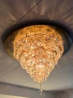 UNIEKE Art Deco Kroonluchter - Voormalig Amsterdams Casino, Huis en Inrichting, Lampen | Kroonluchters, Ophalen, Gebruikt, Glas