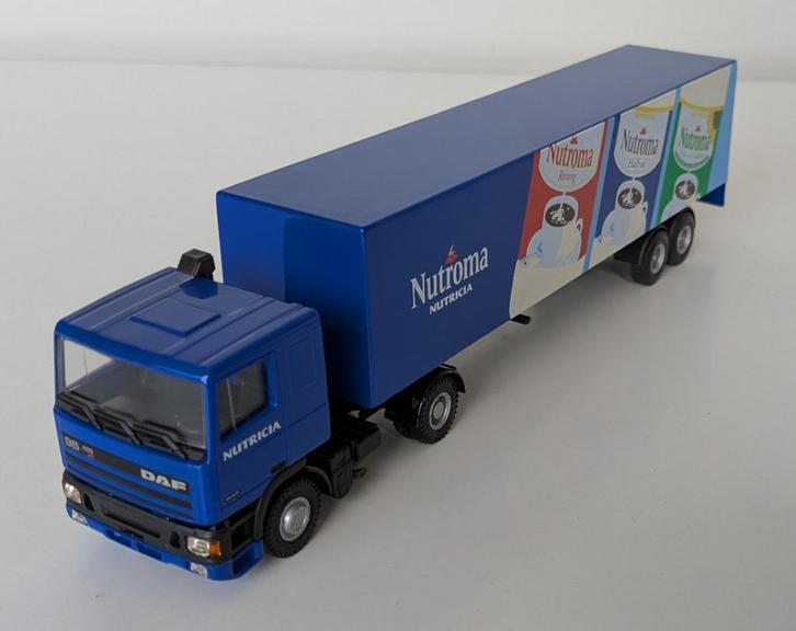 Lion Car DAF /  FT95.400 ATI  /  NUTRICIA - NUTROMA, Hobby en Vrije tijd, Modelauto's | 1:50, Zo goed als nieuw, Bus of Vrachtwagen