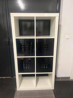 Ikea vakkenkast, Huis en Inrichting, Ophalen, Met plank(en), Kunststof, Gebruikt