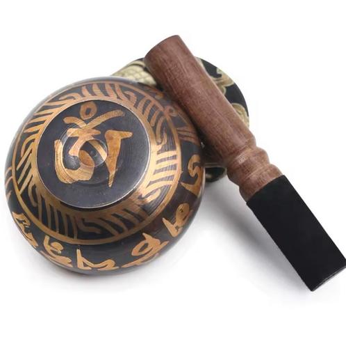 Tibetaanse klankschaal met stok/Healing/Nieuw!, Muziek en Instrumenten, Percussie, Nieuw, Overige soorten, Ophalen of Verzenden