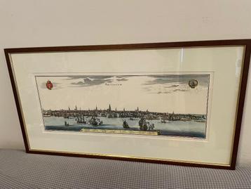 M. MERIAN. PANORAMISCH UITZICHT OP AMSTERDAM beschikbaar voor biedingen