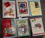 6 zelfgemaakte kerstkaarten €1 (6pakjes x 6st. €5), Verzenden, Nieuw, Kerst