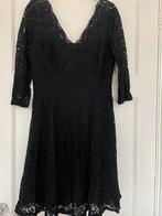 Mooie zwarte feestelijke kanten jurk  lange mouw maat 38/40, Kleding | Dames, Maat 38/40 (M), Benetton, Zwart, Ophalen of Verzenden
