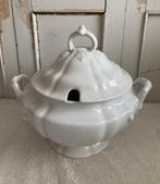 P. Regout / Brocante witte soepterrine - terrine, Ophalen of Verzenden