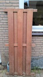 Stuk schutting, ongebruikt hardhout, Tuin en Terras, Schuttingen, Ophalen, 1 tot 2 meter, Minder dan 3 meter, Nieuw