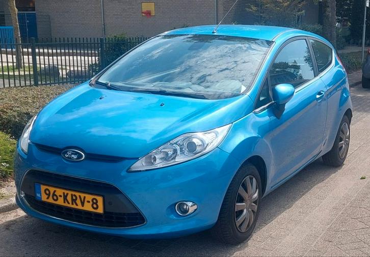 Ford Fiësta 1.4 71KW 3DR AUT 2010 Blauw, Auto's, Ford, Particulier, Fiësta, ABS, Airbags, Airconditioning, Boordcomputer, Centrale vergrendeling