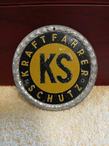 Vintage KS Kraftfahrer-Schutz Insigne beschikbaar voor biedingen