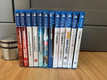 Playstation 4 games beschikbaar voor biedingen