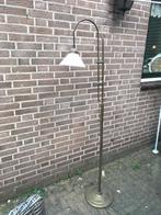 koperen staande lamp, Ophalen, Gebruikt, Metaal, 150 tot 200 cm