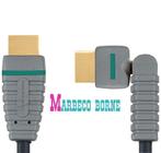 HDMI kabel Roteerbare High Speed, Ethernet 2 m, 24K verguld, Bandridge, Nieuw, 2 tot 5 meter, Info@marbeco.nl