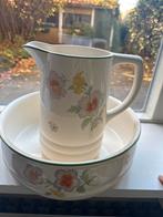 Antieke Lampetkan en Waskom - Hollandse Keramiek, Antiek en Kunst, Antiek | Keramiek en Aardewerk, Ophalen