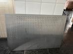 Magneetbord RVS 90 x 60, Ophalen, Zo goed als nieuw, Magneetbord
