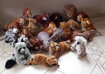 Knuffel safari dieren   beschikbaar voor biedingen