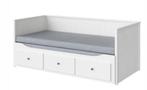 Hemnes bed, Ophalen, Gebruikt, Eenpersoons, Wit