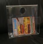 Krantenbak plexiglas, Huis en Inrichting, Woonaccessoires | Krantenbakken en Lectuurbakken, Ophalen, Gebruikt