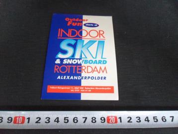 sticker Rotterdam Alexanderpolder Indoor SKI & snowboard  beschikbaar voor biedingen